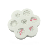 Molde Silicona Flores Primavera x 7